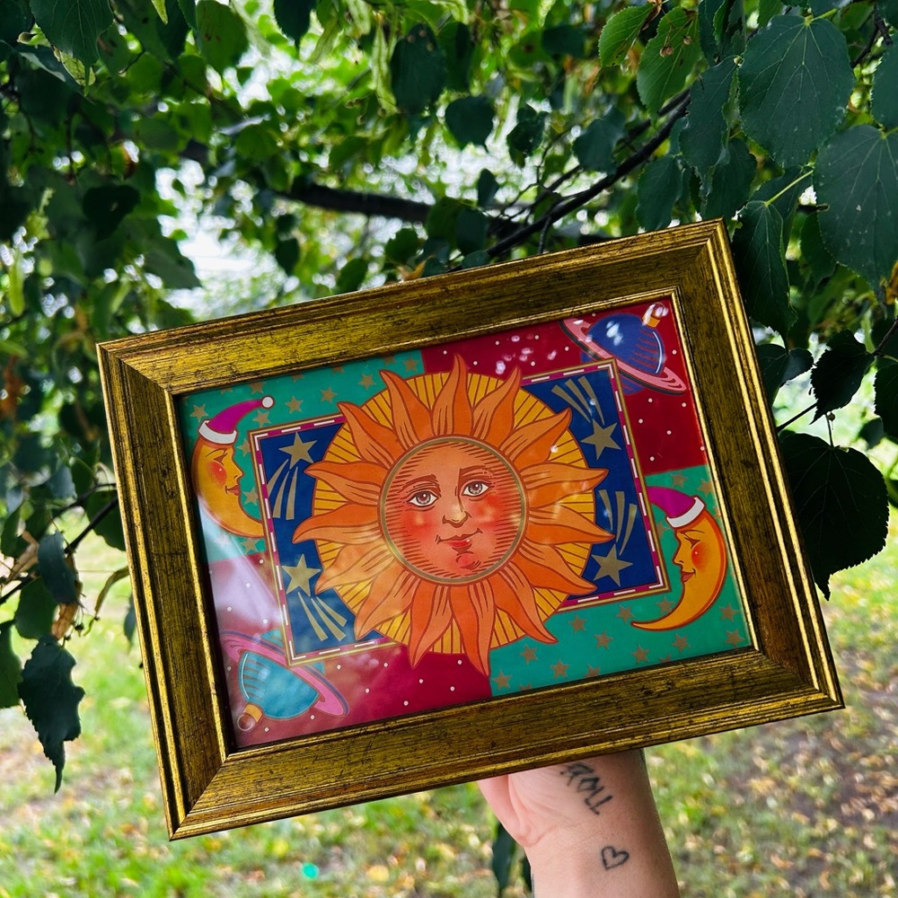 🌜Vintage celestial print 🌞